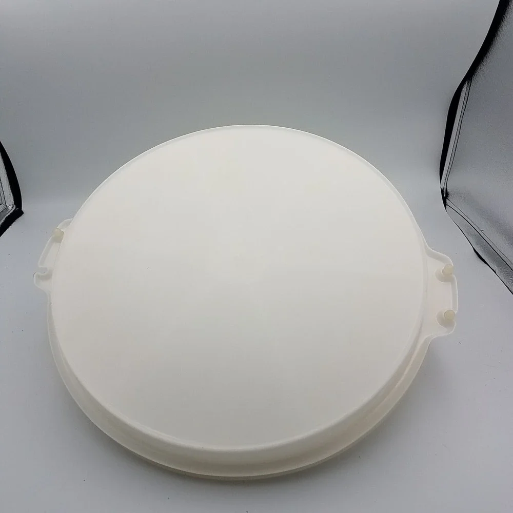 Vintage TUPPERWARE Party Susan Divided Relish Vegetable Serving Tray, Lid Handle